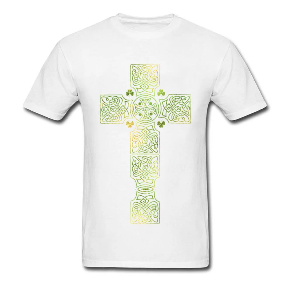Lucky Celtic Cross_white