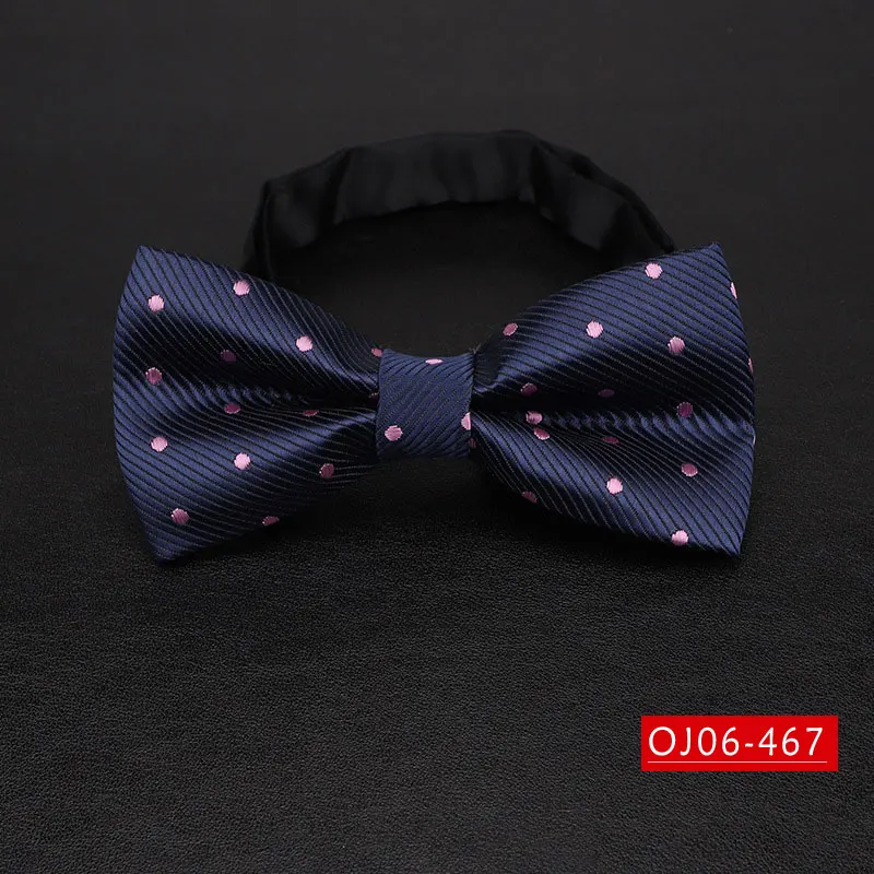 YISHLINE 65 стильный большой галстук-бабочка для мужчин, мужские галстуки, Мультяшные буквы, полосы, однотонный галстук, модный смокинг, свадебные, вечерние, аксессуары - Цвет: OJ06-467