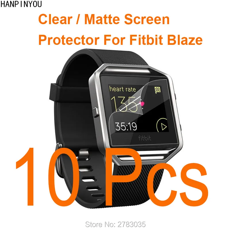2x láminas protectoras de pantalla para fitbit Blaze Matt antirreflejos 