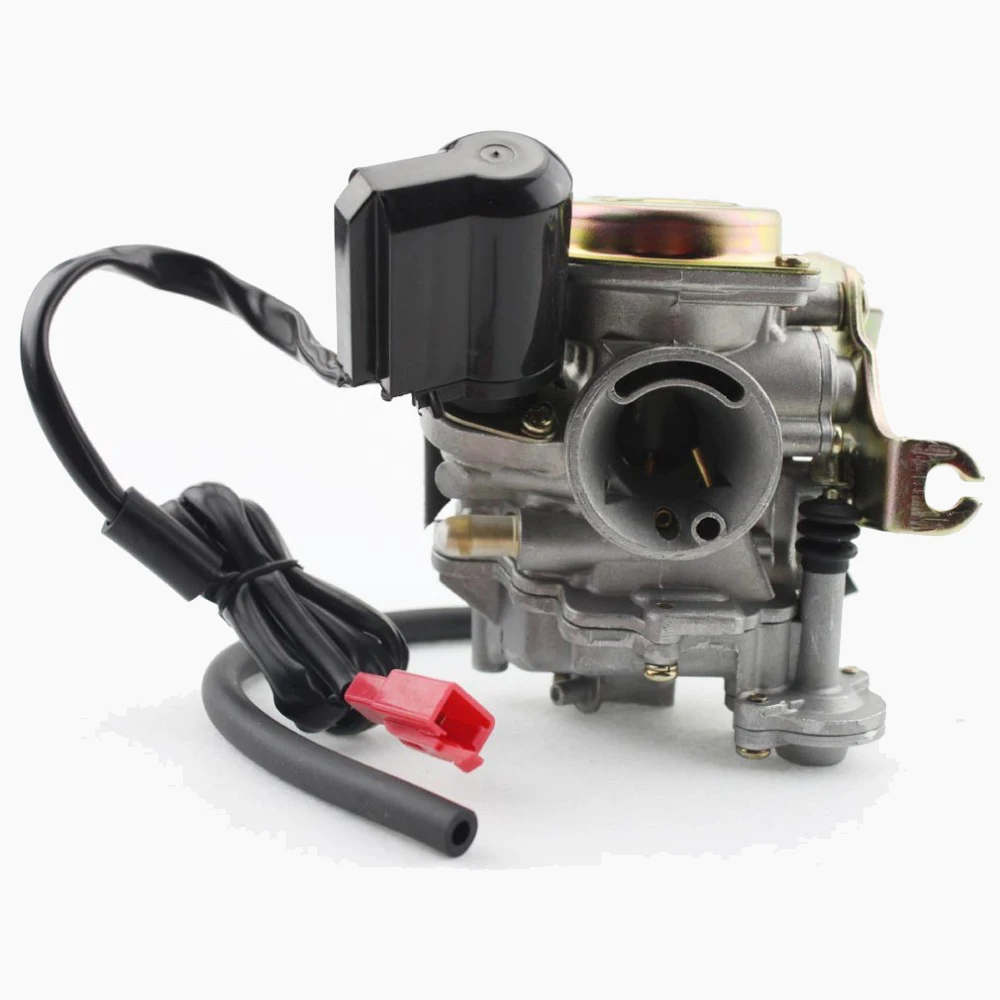 GOOFIT PD18 18 мм карбюратор для GY6 49cc 50cc 60cc 80cc 4 тактный скутер мопед ATV Group 91|carburetor gy6|18mm