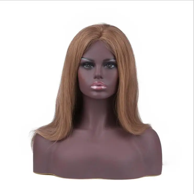 Afro americanos do Sexo Venda para Hat Cabeça de Manequim Feminino Realista Manequim Cabeça Busto Jóias Brinco Exibição Peruca Cabeça Maniqui