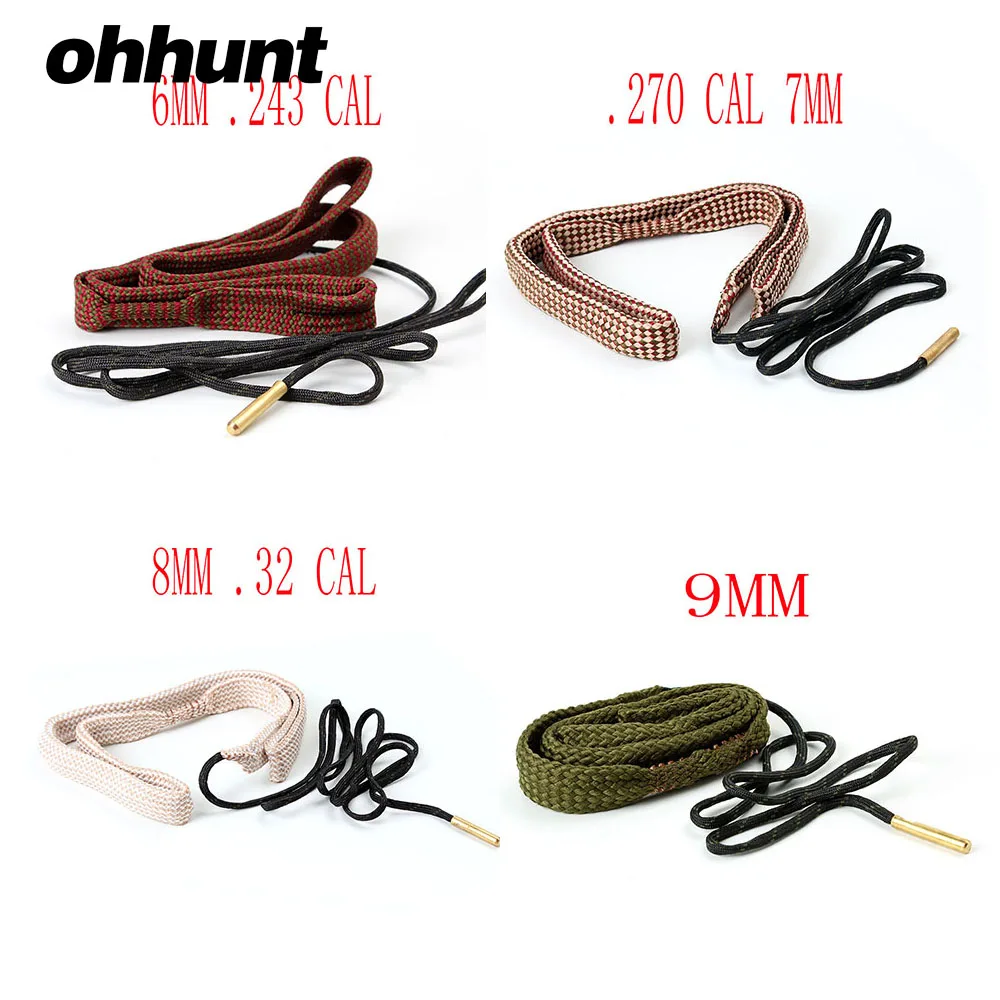 Набор для чистки охотничьего отверстия ohhunt набор очистки змейки калибр 6 мм 7 8 9