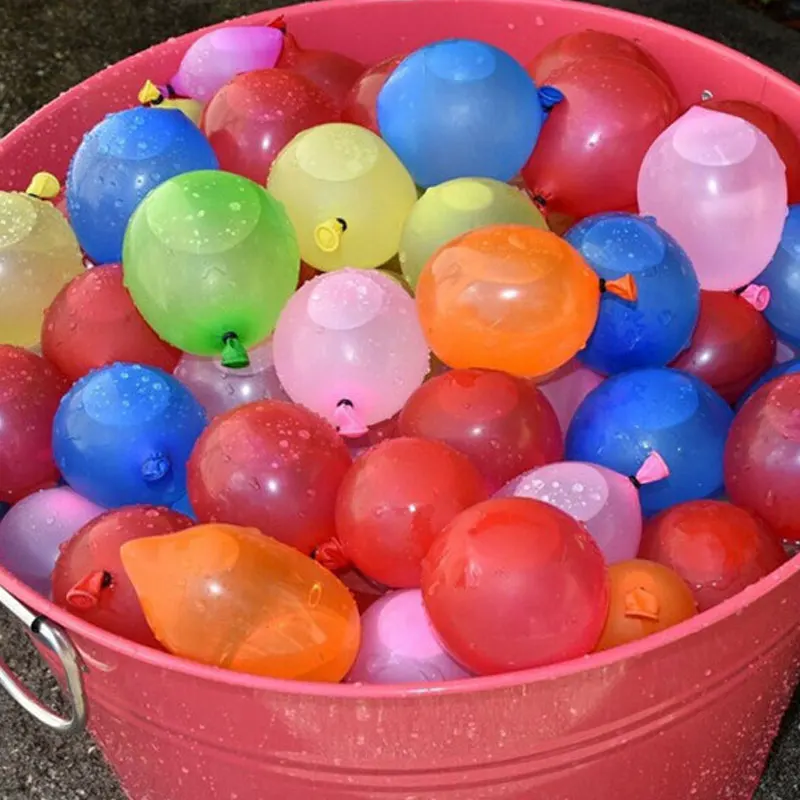500 шт. забавные воздушные шары для воды игрушки волшебные летние пляжные вечерние воздушные шары с изображениями бомб для детей и взрослых детей