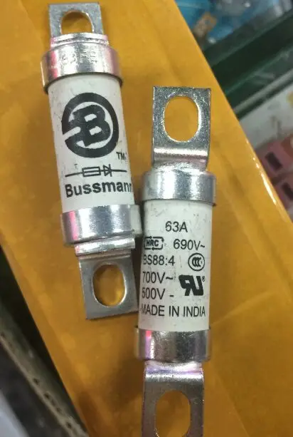 BUSS 63FE 690V 63A Ceramic fuse Glass British style BS88 new and original | Обустройство дома