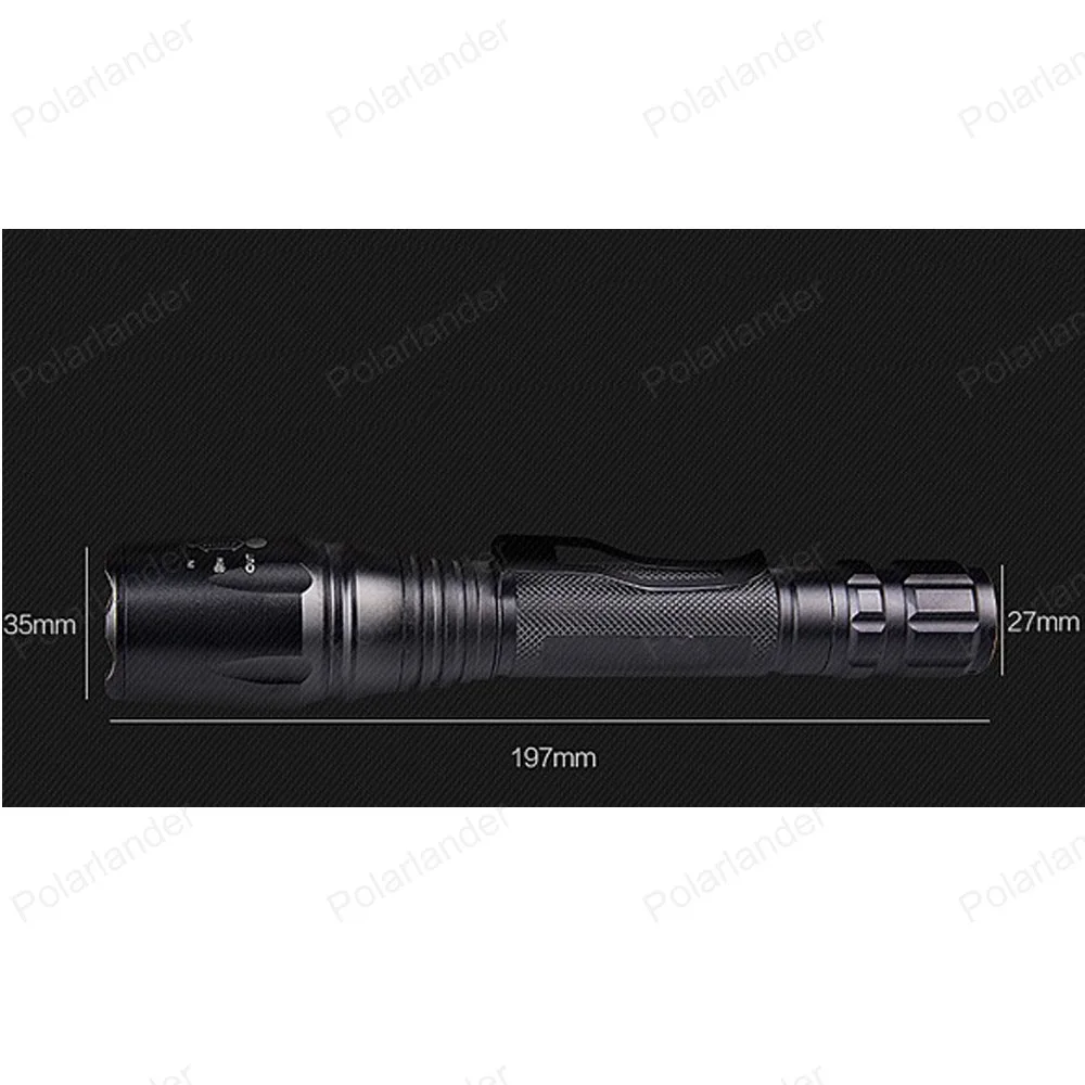 High quality for cave hunting daily carrying on LED Flashlight 5 files