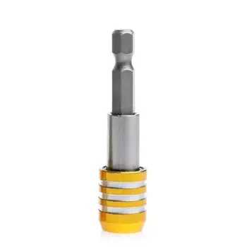 

60mm 1/4" Magnetic Hex Shank Quick Release Drill Bit Screwdriver Holder