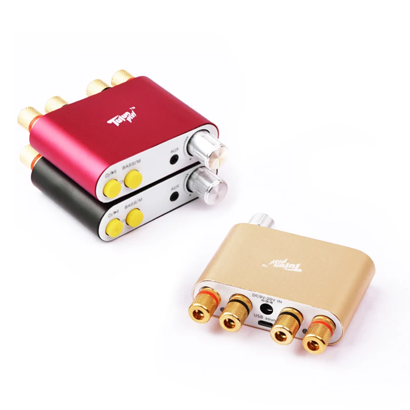 2 канальный Bluetooth усилитель AMP100 100 Вт|hifi stereo|digital amplifier audiobluetooth |