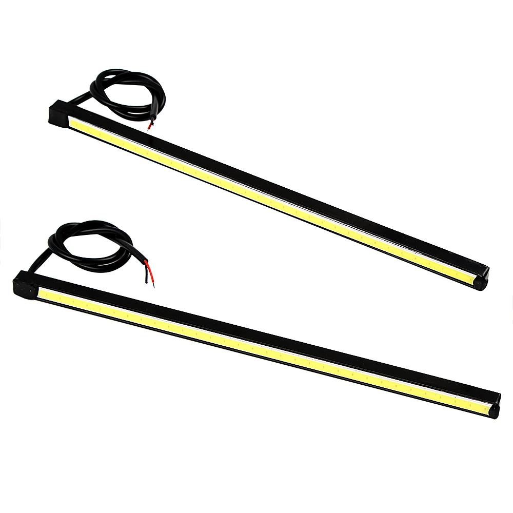 20 5cm Car DRL COB DC 12V 6000K Universal Light Source Daytime Running lights Fog Lamps