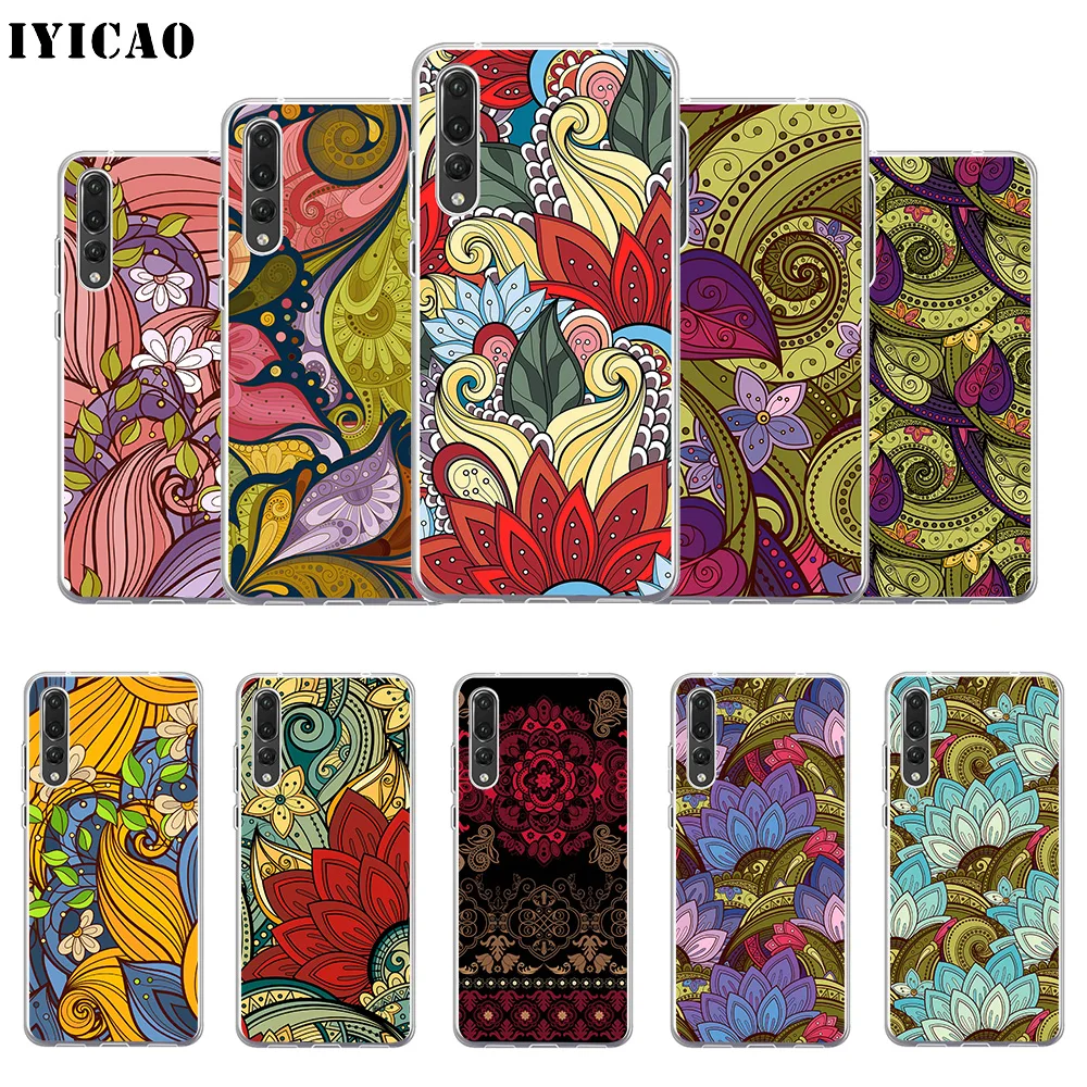 IYICAO разноцветный Мягкий силиконовый чехол для телефона Huawei P30 P20 Pro P10 P9 P8 Lite P Smart TPU