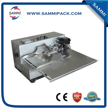 

Semi-auto Ink Roll Wheel Date Printing Machine MY-380 Solid Ink Roller Date Coder