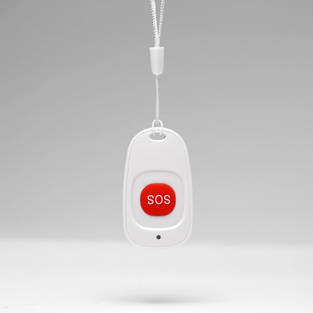 

SUNLUXY New Portable Compact Mini Wireless Smoke & Fire Detector Alarm SOS Sensor for Home Security Emergency Help