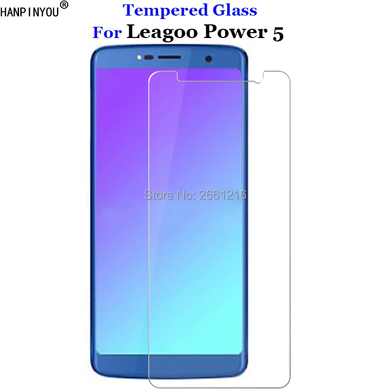 Для Leagoo Power5 закаленное стекло 9H 2.5D Премиум Защитная пленка для экрана телефона