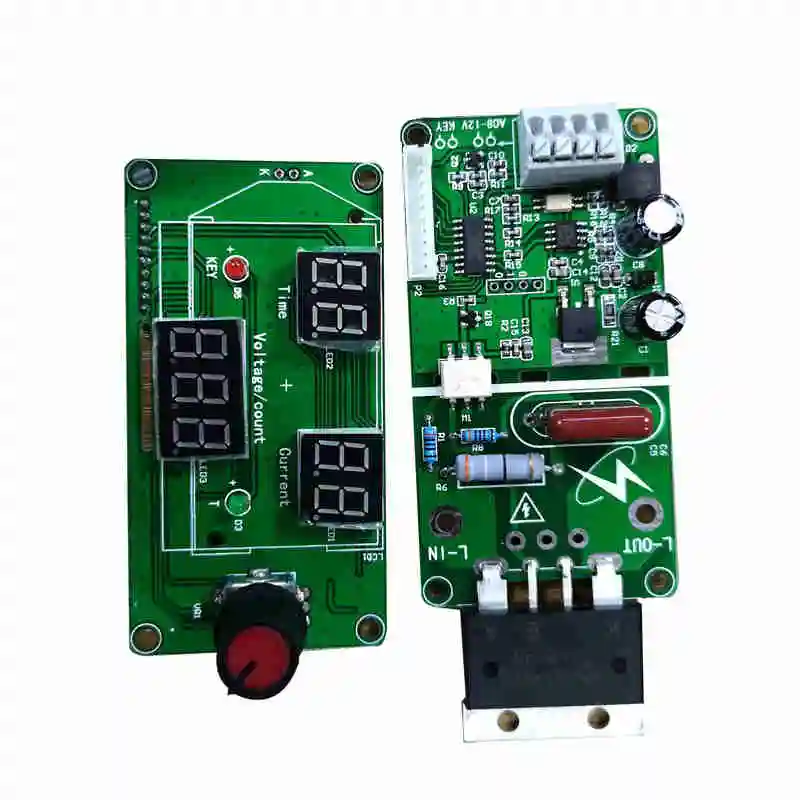 

Digital Single Pulse Encoder Spot Welder Welding Machine Transformer Controller Board Time Control Led Display