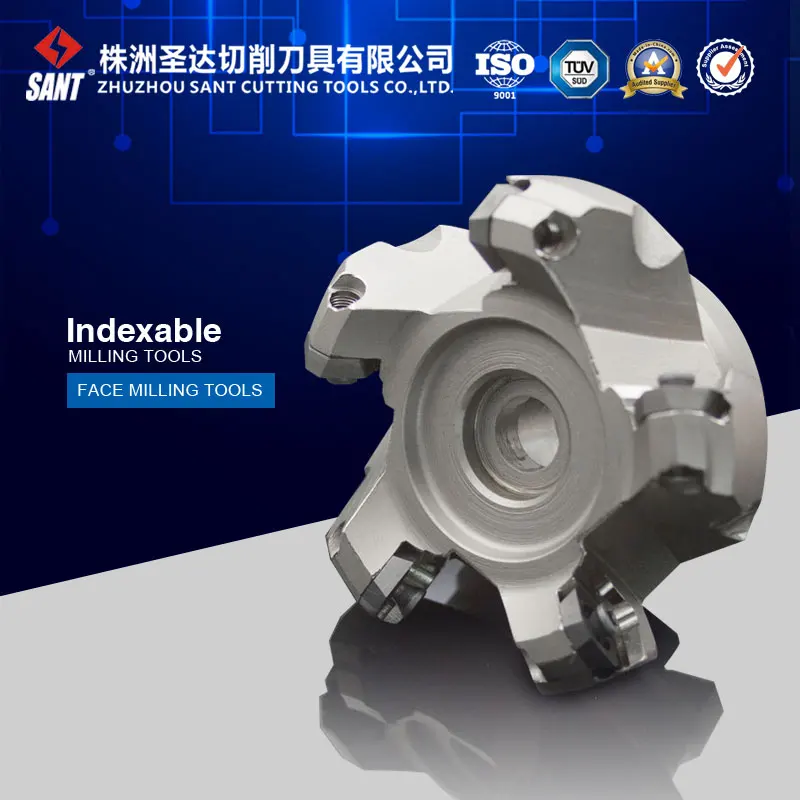 Indexable milling cutter tools Match insert SEET12T3 face cutting disc FMA01-063-A22-SE12-05/AF01.12A22.063.05 | Инструменты