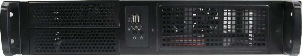 Промышленный корпус 2U550mm глубокий Серверный корпус для мониторинга компьютера