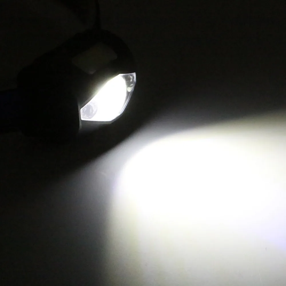 SANYI Мини светодиодный налобный фонарь, непромокаемый головной светильник, налобный светильник, фонарь для наружного кемпинга, головной светильник, фонарь, фонарь, питание от аккумулятора AAA