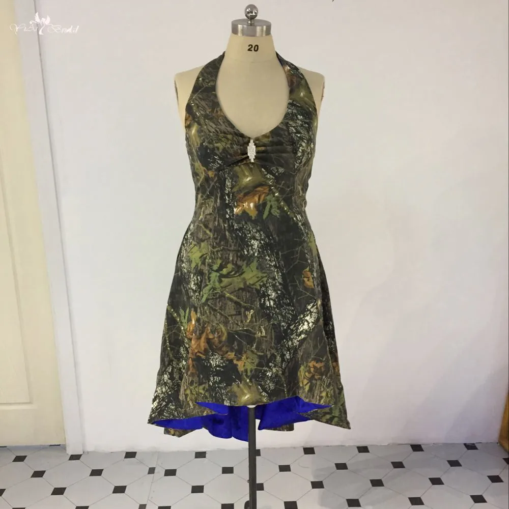 Оригинальные цветные коктейльные платья Yiaibridal LZF078 ассиметричные на