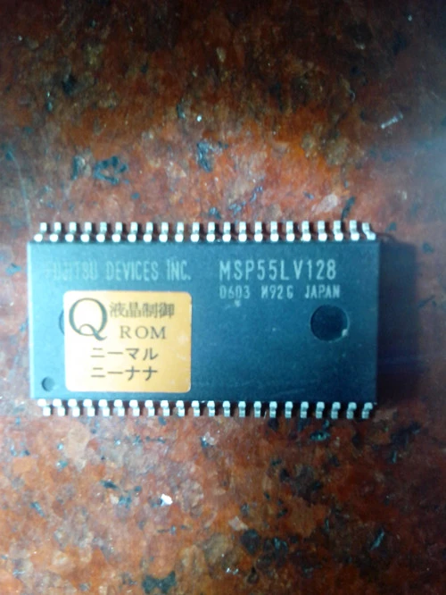 Msp55lv128 msp55lv128m New game machine cache chip|machine runner ...