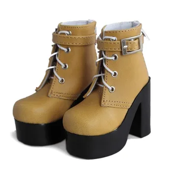 

[wamami] 51# Yellow 1/3 SD BJD Dollfie High-Heels Synthetic Leather Boots