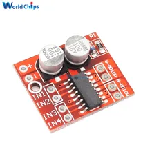 1.5A 2 voies Module de pilote de moteur à courant continu PWM vitesse double pont en H pas à pas L298N L9110