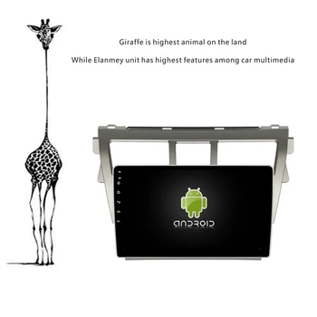 

Deluxe Edition Car Android 9.0 Player for Toyota Vios 2007 2013 tape recorder 4G Lite sim card Bluetooth GPS Radio Head Unit