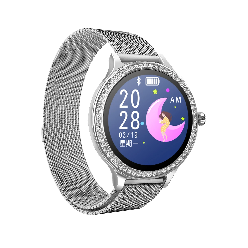 

Fashion Women's Smart watch Luxury Brand Bluetooth Digital Smart Bracelet Blood Pressure Sleep Monitor Smartwatch Women Watches