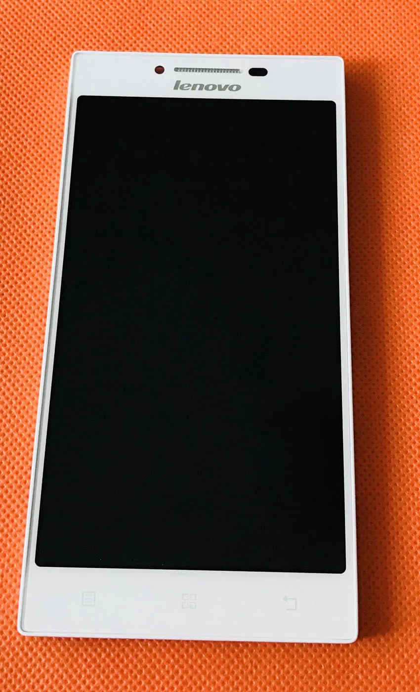 

Used Original LCD Display +Digitizer Touch Screen+ Frame for Lenovo P70-t MT6732 Quad Core HD Free shipping