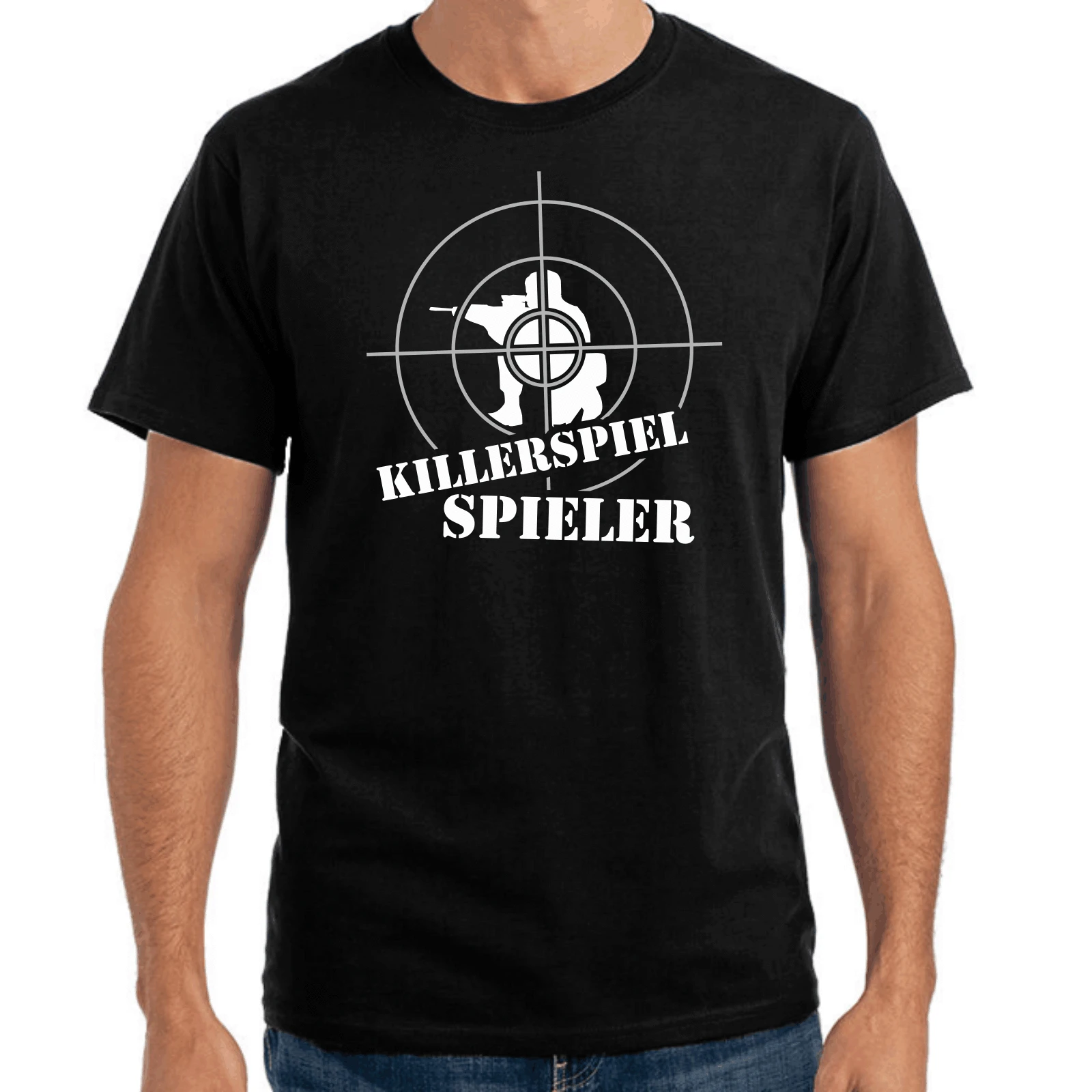 Killerspiel Spieler | Эго шутер Geek Геймера Умников Весело S-3XL футболка Дешевые Продажа 100%