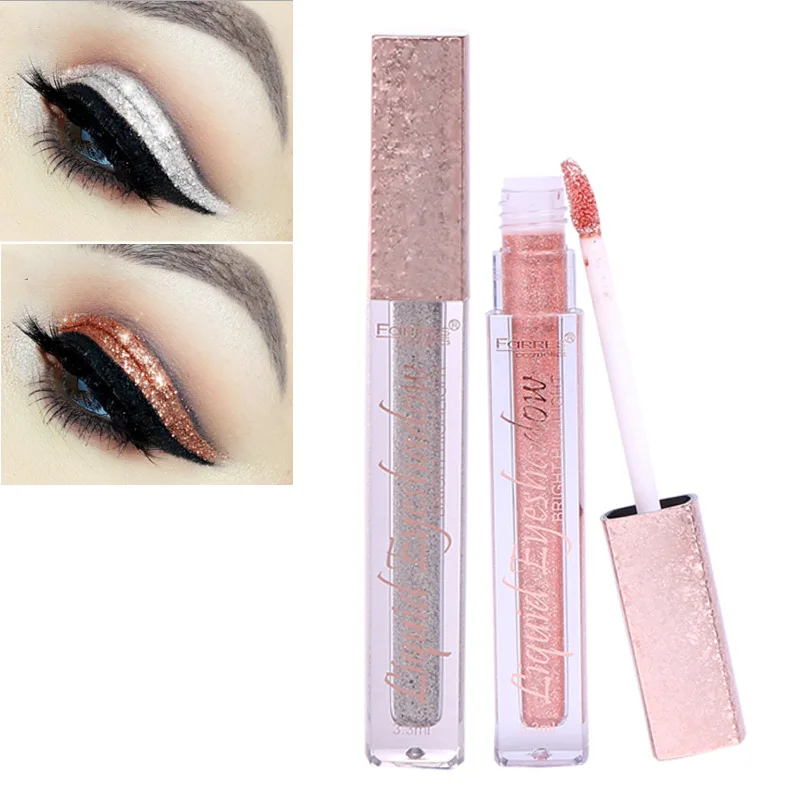 

FaRRES 12 Color Liquid Shimmer Eyeshadow Waterproof Long-lasting Glitter Eyeshadow Makeup Metallic Eye Shadow Cosmetic