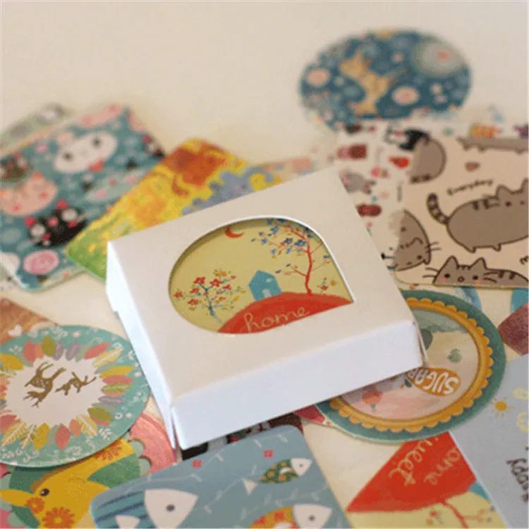 

High quality cartoon animal pattern stickers for packing party