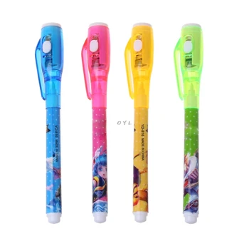 

Magic 2 In 1 UV Black Light Combo Creative Stationery Invisible Ink Pen
