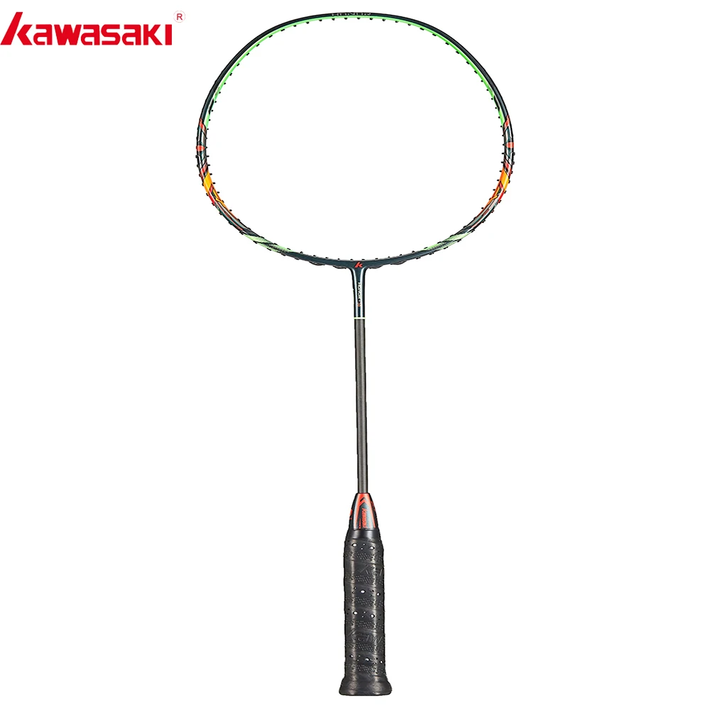 Koop 2019 Kawasaki Badminton Rackets Aanval Type Honor S6 30T Carbon Box Frame Racket Voor Amateur Intermediate Spelers