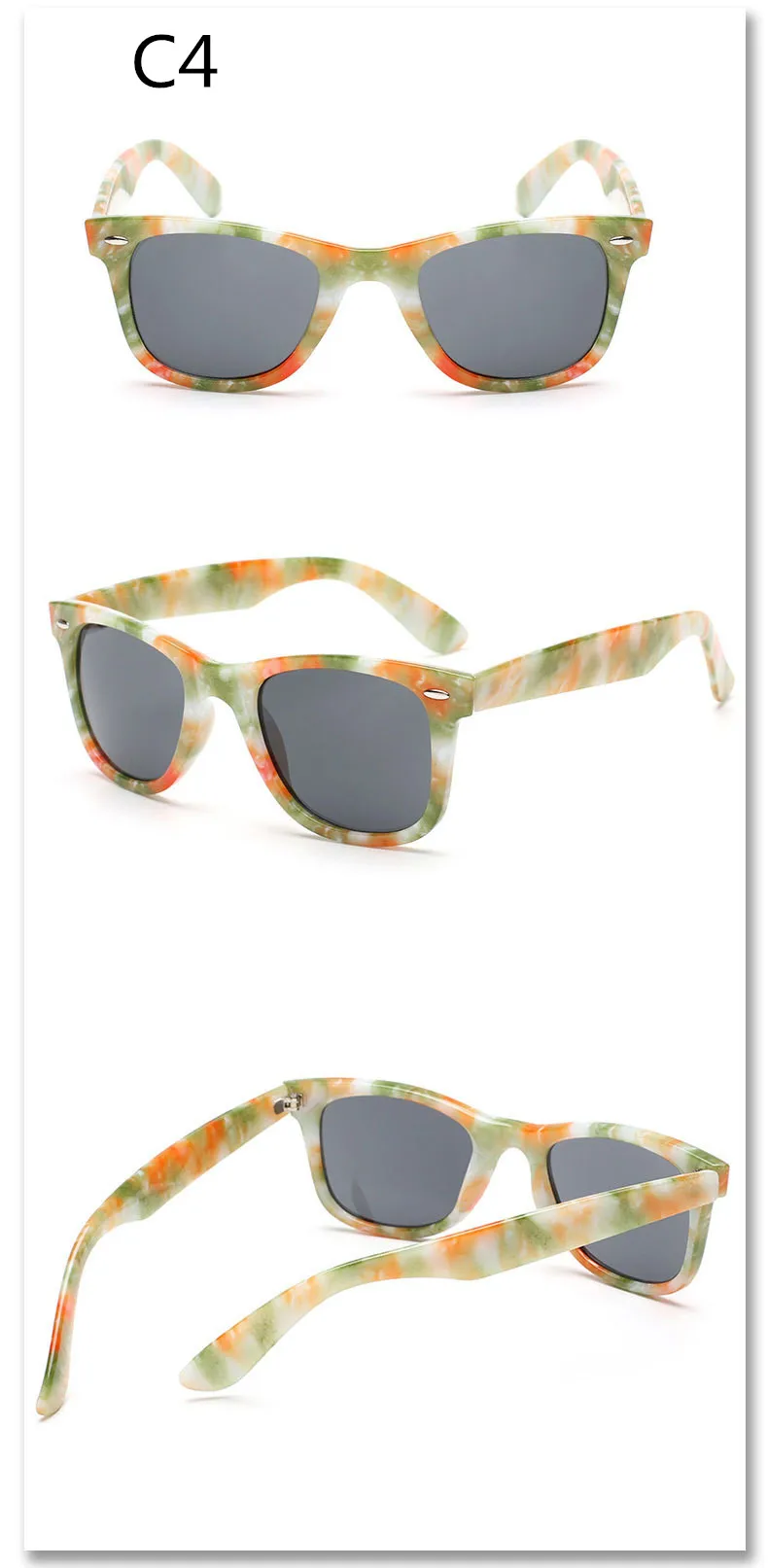 ASUOP2018 new retro wood grain ladies sunglasses fashion leopard men's glasses 100% UV400 reflective UV square driving goggles (14)