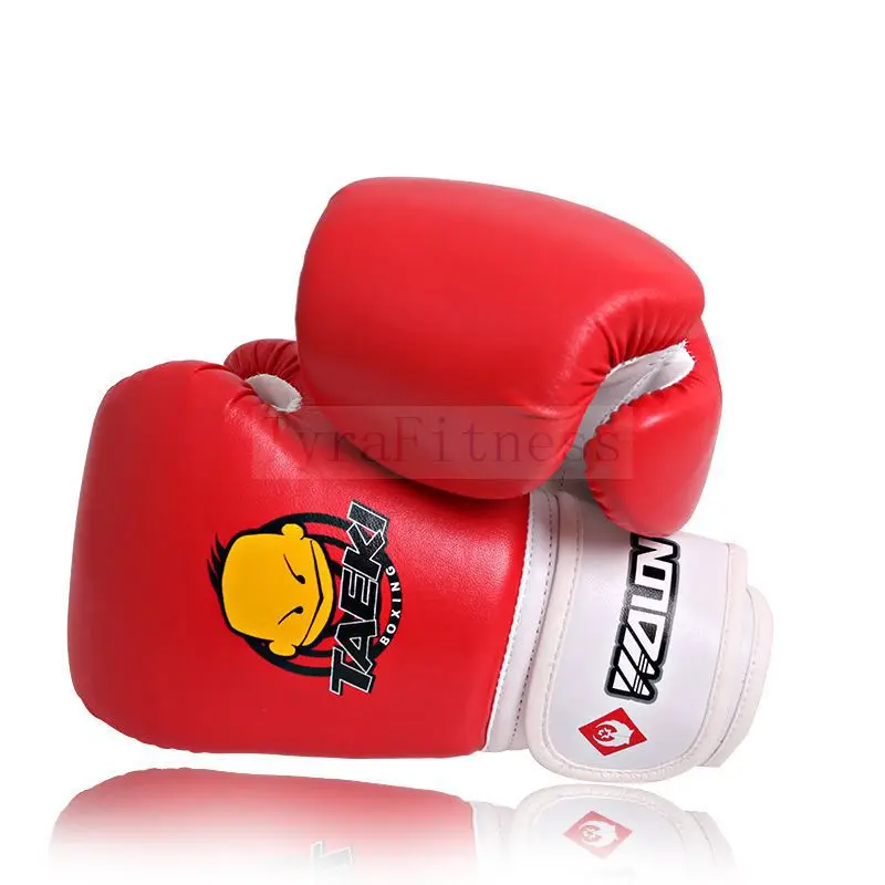 4 унции детей мультфильм спарринг MMA Kick Fight боксерские перчатки цветные