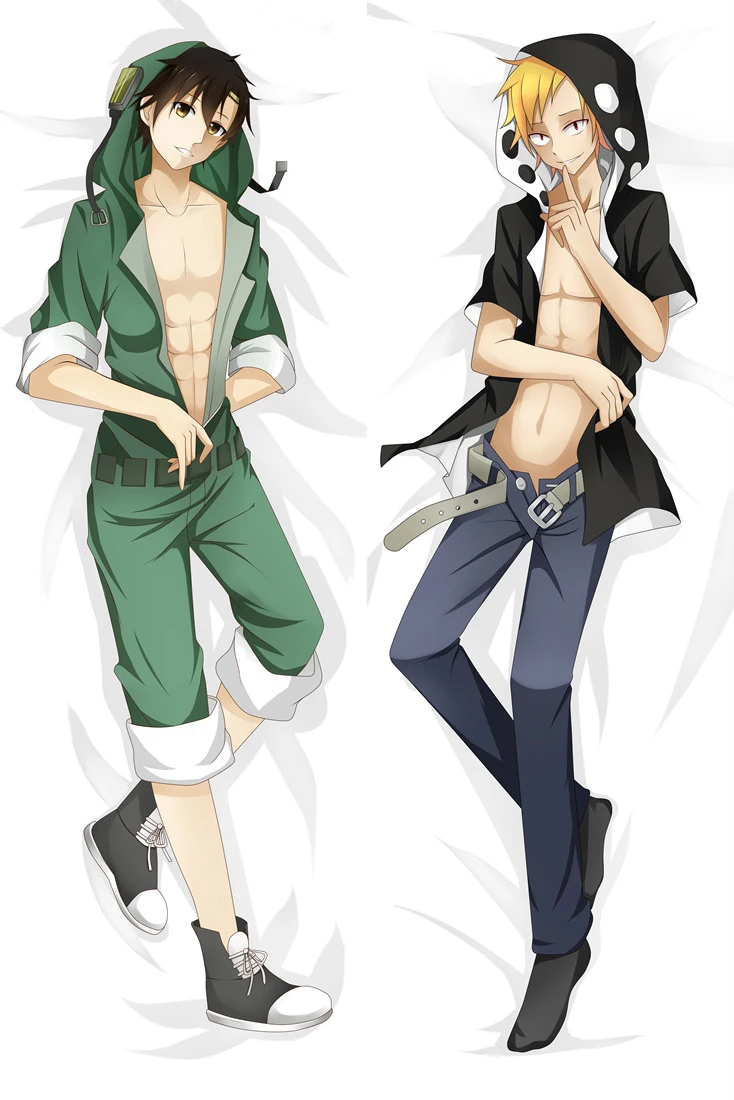 2018 July аниме Kagerou Project Mekaku City Actors Kido Kosuke Kano Tsubomi Seto Подушка Dakimakura чехол для