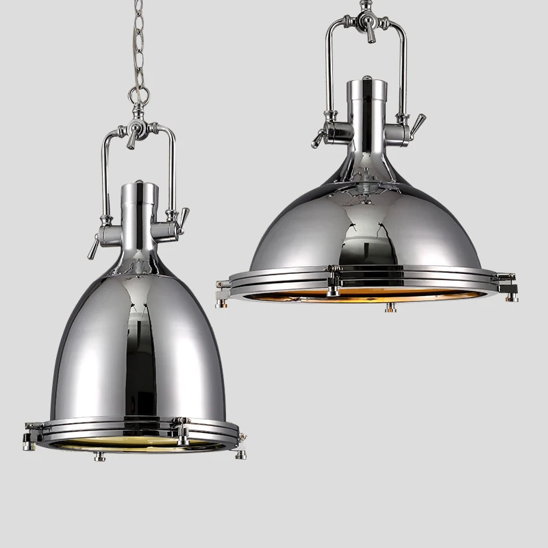 Adjustable chain pendant lamp retro loft lamp dining room office internet bar club pub cafe lights