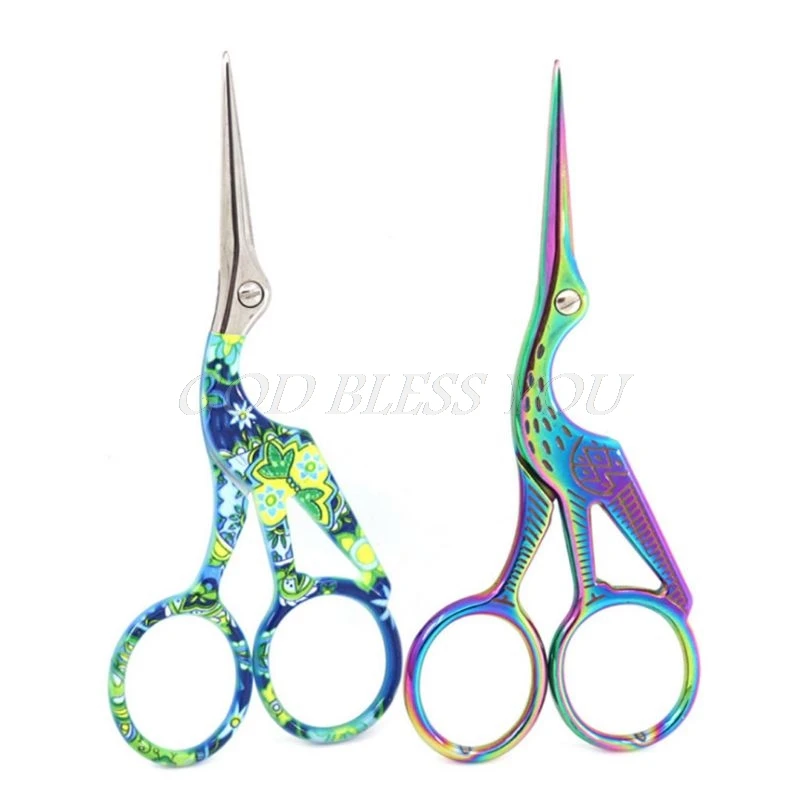 

Vintage Crane Shape Scissors Cutter Tailor Embroidery Cross Stitch Sewing Knitting Tool DIY