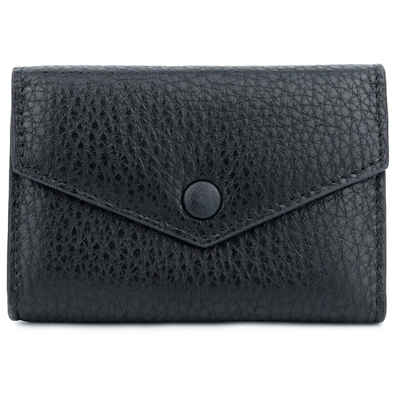 

Luxurious 100% Genuine Leather Envelope Style Card Wallets 2018 New Arrivals Brand Desginer Multi-function Credit Card Holders