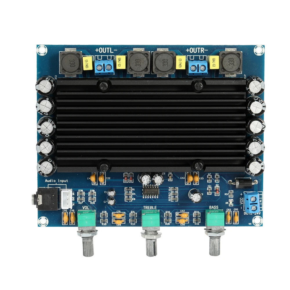 XH-M549 с тон TPA3116D2 2x150 Вт цифровой аудио HIFI усилитель доска 2,0 канала