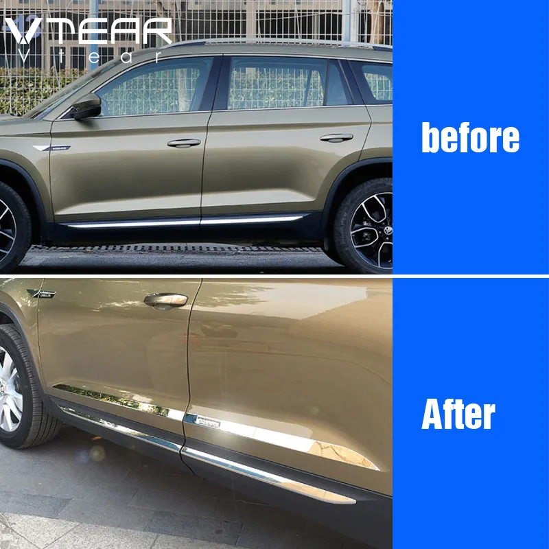 Vtear для Шкода Кадиак Skoda Kodiaq шкода кодиак стильный корпус автомобильной двери