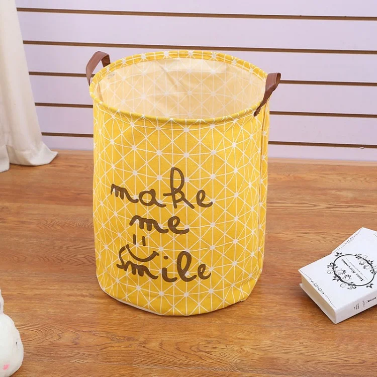 المنزل الملابس برميل طفل لعبة صندوق تخزين بن منظم الملابس للماء سلات تخزين القذرة برميل للطي سلة الغسيل حقيبة