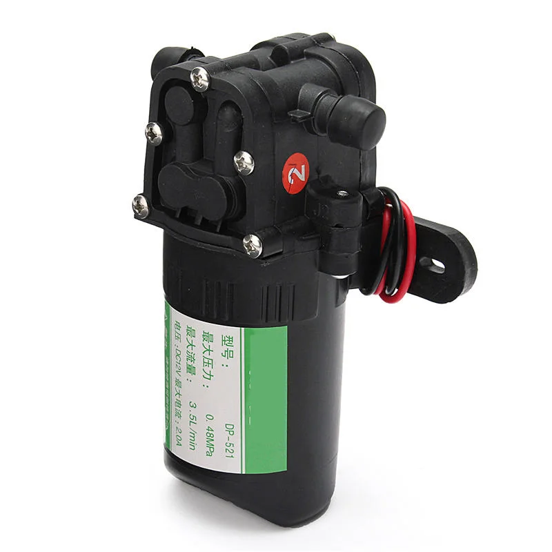 2 SIZE 1X DC 12V 3 5L M High Pressure Micro Diaphragm Self Priming Diaphragm Water