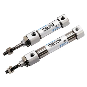 

MA mini stainless steel cylinder Double acting small air cylinder bore 20 stroke 10-300mm piston pneumatic cylinder MA20-10S-CA