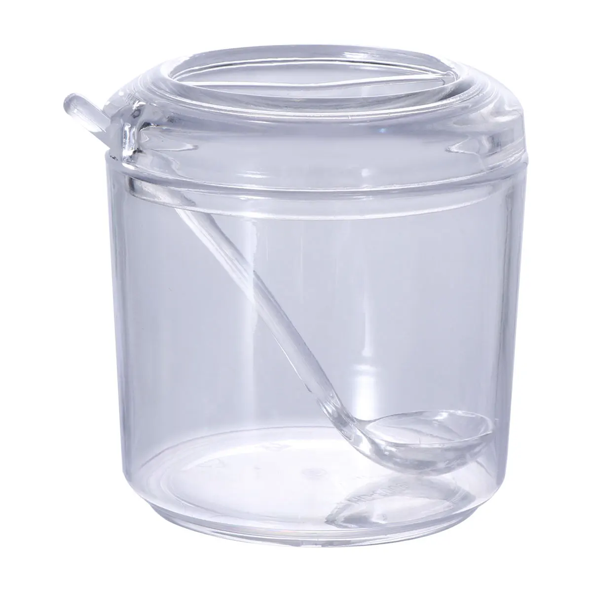 

ROSENICE Spice Jar Acrylic Spice Storage Box Pepper Tank Seasoning Can Sugar Bowl With Spoon Cooking Tool Kitchen Accessories