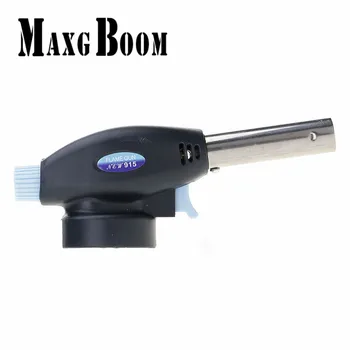 

MaxgBoom CC-915 Camping BBQ Flame Gas Torch Flamethrower Butane Lighter Automatic Piezoelectricity Ignite Soldering Welding