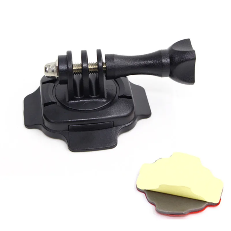 

SJ4000 Accessories 360 Degree Rotaty Helmet Surface Curved Adhesive Mount with 3M Sticker for Gopro Hero3 3+ 2 HD Black Edition
