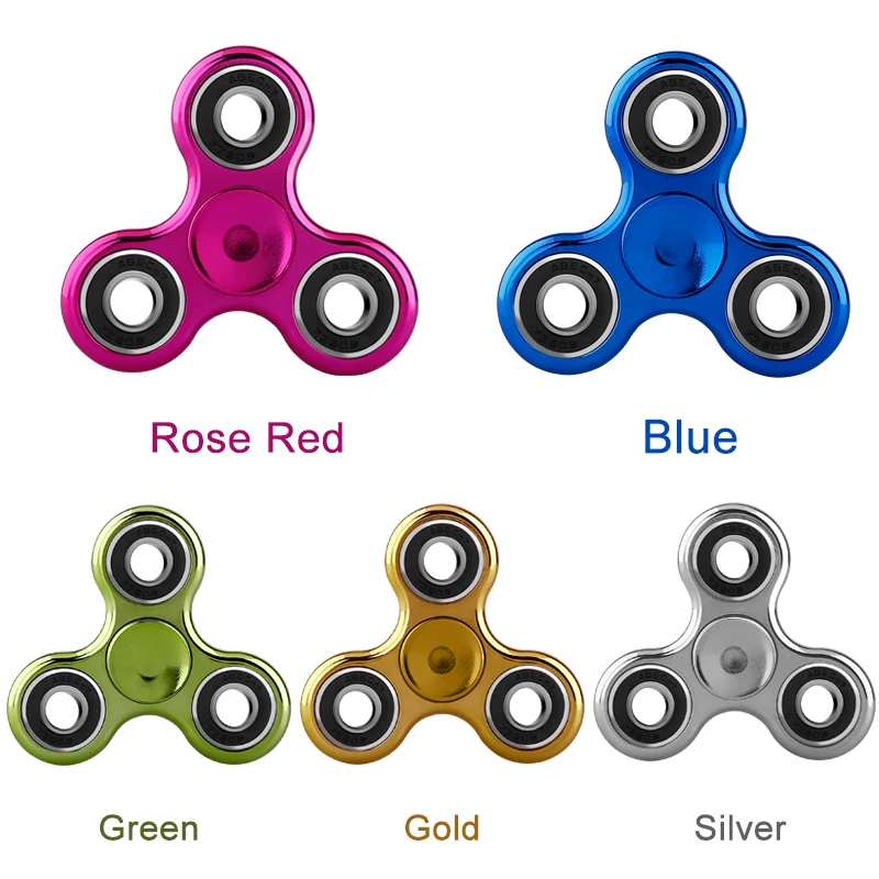 Hand Spinner Toq Brand Fid Spinner Plating Gold EDC Finger Fi