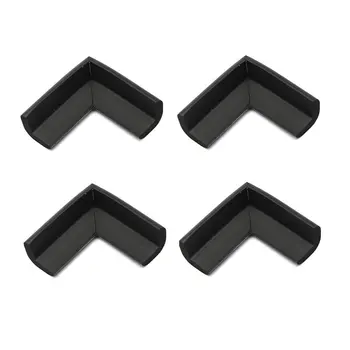 

4pcs Baby Safety Table Edge Cover Corner Protector Cushion black