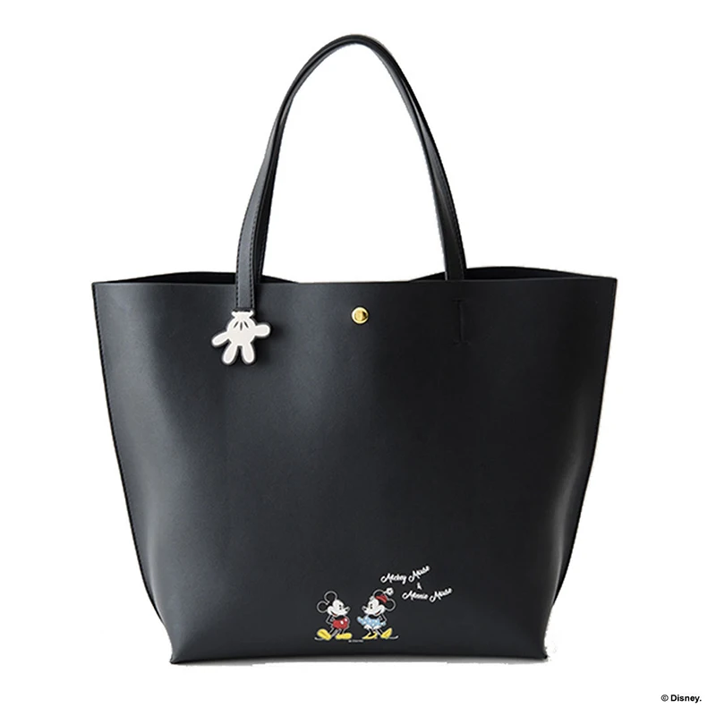 Модная многофункциональная сумка с принтом Микки и Минни Маус, сумка для покупок, Большая вместительная Детская сумка, большая сумка для покупок