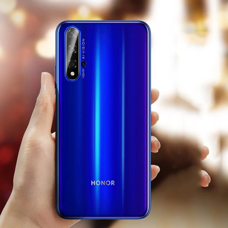 Чехол для Huawei Honor 8 9 10 20 Lite, прозрачный мягкий чехол из ТПУ с силиконовым покрытием для Honor 20 Pro Lite на Honor 20, Coque Capa